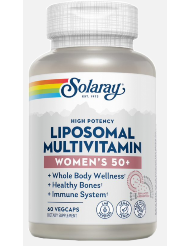 Women'S +50 Liposomal Multivit. 60 Vegcaps de Solaray