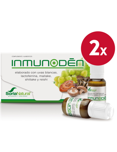 Pack 2 Inmunoden Senior 10 Viales Soria Natural - Refuerzo Vital