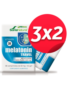 Melatonin Travel Pack 3X2 - 90 Tablets Mgdose Supplements