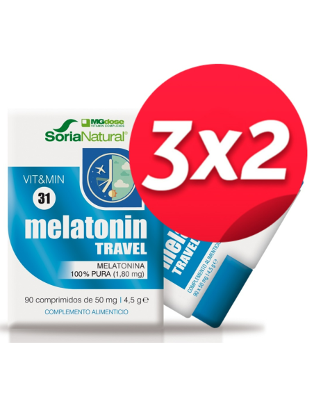 Melatonin Travel Pack 3X2 - 90 Tablets Mgdose Supplements
