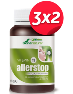 Allerstop 3X2 Pack - 30 Tablets Allergy Relief Supplement