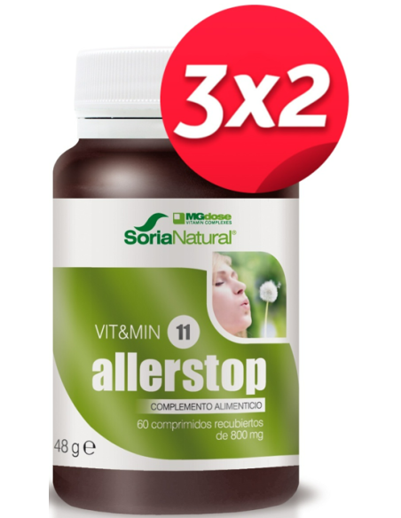 Allerstop 3X2 Pack - 30 Tablets Allergy Relief Supplement
