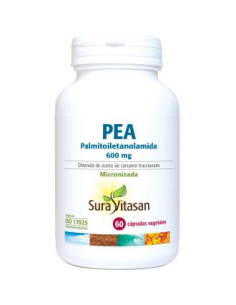 Pack 2 uds Pea Palmitoiletanolamida 600Mg 60V capsulas de Sura Vitasan