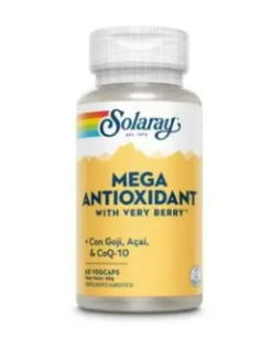 Mega Antiox. With Very Berry - 60 Vegcaps de Solaray