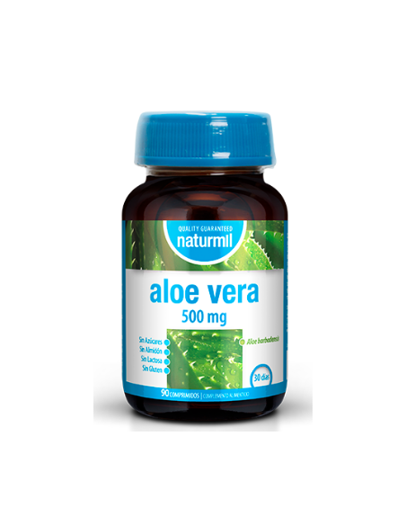 Aloe Vera 500 mg Dietmed - 90 Comprimidos Naturales Saludables