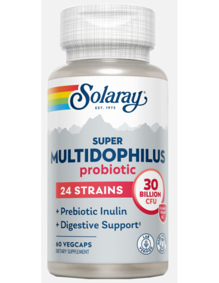 Super Multidophilus 24-60 Vegcaps Solaray | Protección Intestinal