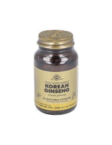 Ginseng Coreano (Panax Ginseng) 50Veg.