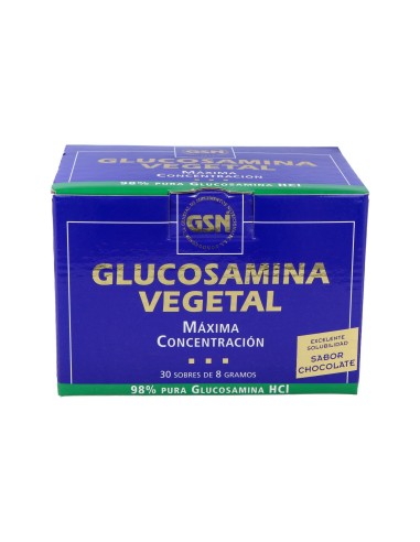 Glucosamina Vegetal Sabor Chocolate 30Sbrs