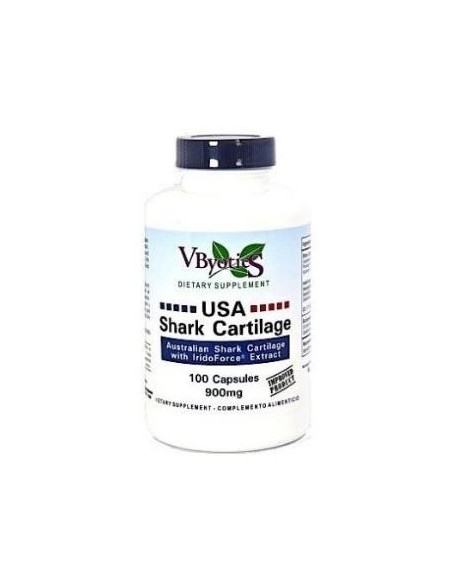 USA Shark Cartilage con IridoForce 100 Cápsulas Vbyotics