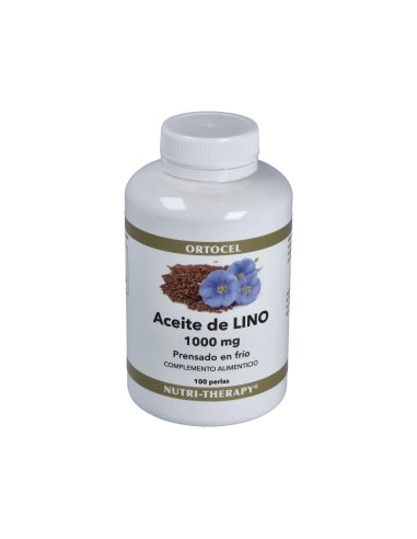 Aceite De Linaza (Semilla Lino) 1000Mg. 100Perlas