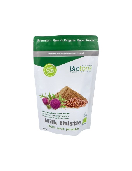 Milk Thistle Seed Powder Cardo Mariano 200Gr. Bio