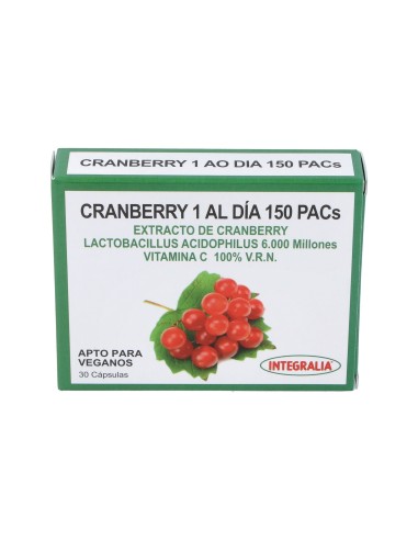 Cranberry 1 Al Dia 150Pacs 30Cap.