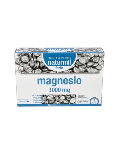 Magnesio Forte 3000Mg. 20Amp.