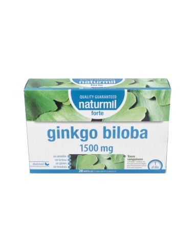Ginkgo Biloba Forte 1500Mg. 20Amp.