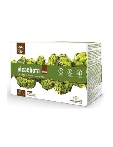 Alcachofa Forte 900Mg. 20 Ampollas de Dietmed