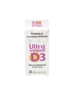 Ultra Vegan D3 Gotas 8Ml. de Holistica