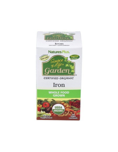 Garden Source Of Life Iron Hierro 30Cap.