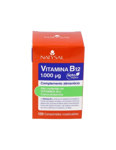 Vitamina B12 1000µg 120Comp. Mast.