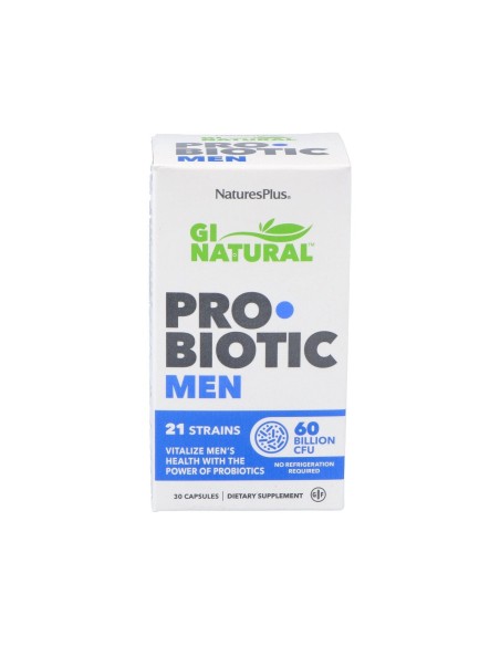 Gi Natural Probiotic Men 30Cap.