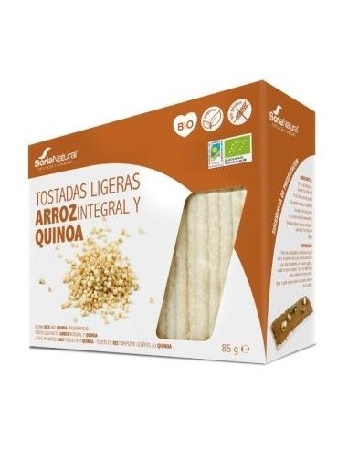 Tostadas De Arroz Integral Y Quinoa 85Gr. Bio