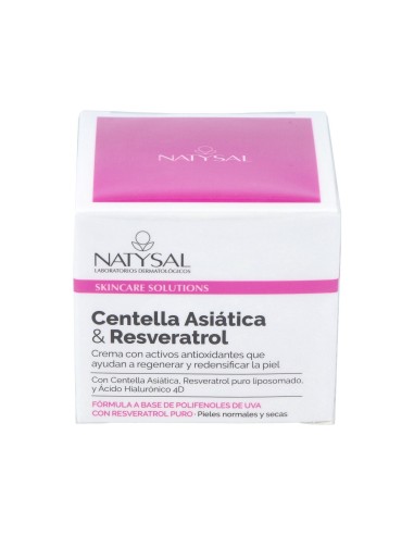 Centella Asiatica Y Resveratrol Crema 50Ml.