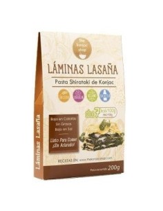 Laminas Para Lasaña De Konjac 200Gr.
