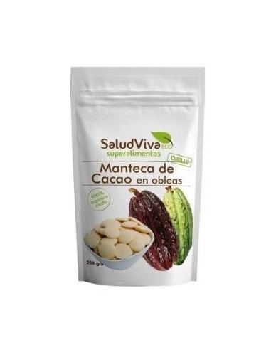 Manteca De Cacao En Obleas 250Gr. Bio Sg S/A Vegan