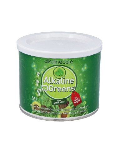 Alkaline 16 Greens Polvo 220Gr.