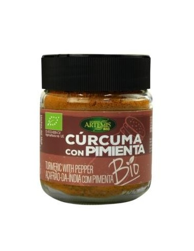 Especia De Curcuma Con Pimienta Xl 80Gr. Bio Vegan