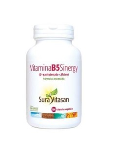 Vitamina B5 Sinergy   180 cápsulas de Sura Vitasan
