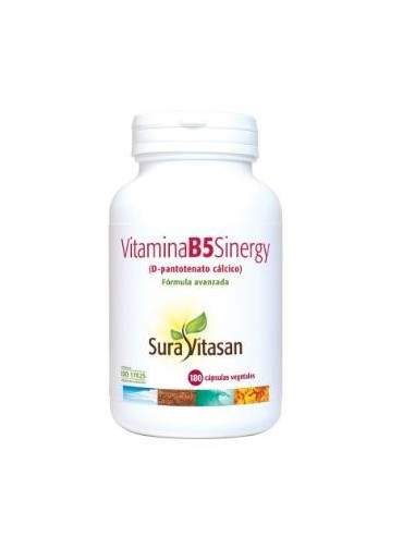 Vitamina B5 Sinergy   180 cápsulas de Sura Vitasan