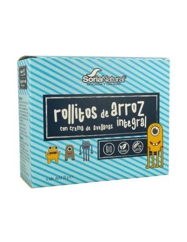 Rollitos Arroz Integral Con Crema De Cacao 4X3Uds.