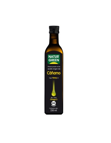 Aceite De Cañamo 1ª Pression Frio 250Ml Bio de Naturgreen