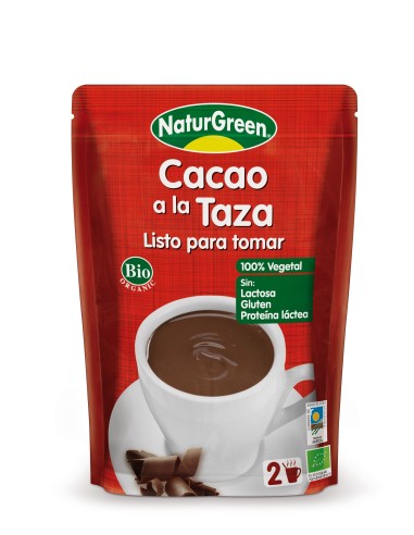 Cacao A La Taza Listo Para Tomar 330 Ml de Naturgreen