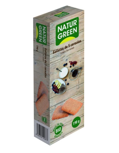 Ecogalleta 5 Cereales de Naturgreen