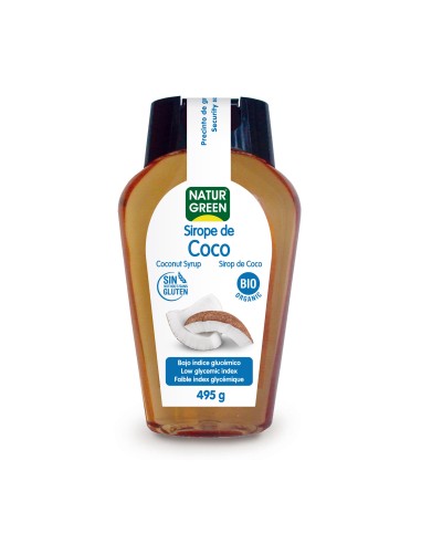 Naturgreen Syrup/Sirope Coco Bio 360 Ml / 495 G de Naturgree