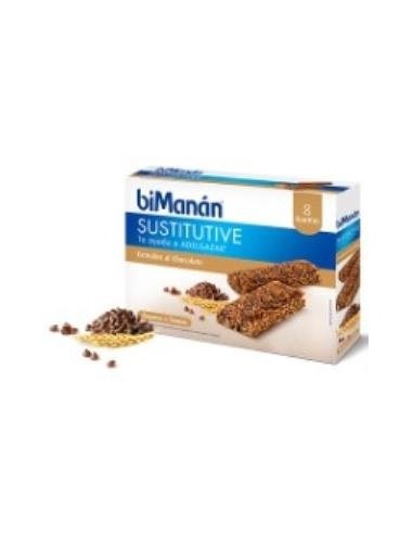 Barritas Cereales-Cacao-Chocolate 8Ud. de Bimanan