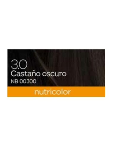 Tinte Dark Brown Dye 140 Ml Castaño Oscuro ·3.0 de Biokap