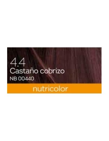 Tinte Auburn Brown Dye 140 Ml Castaño Cobrizo ·4.4 de Biokap
