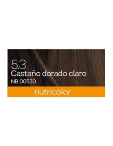 Tinte Castaño Claro Dorado 140 Ml ·5.3 de Biokap