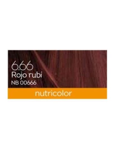 Tinte Red Ruby Dye 140 Ml Rojo Rubi ·6.66 de Biokap