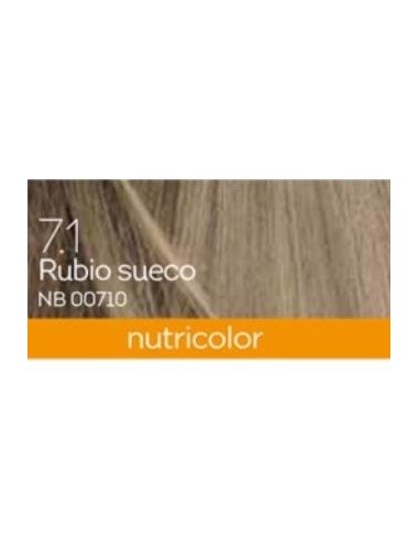 Tinte Swedish Blond Dye 140 Ml Rubio Seco ·7.1 de Biokap