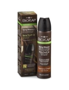 Spray Retoque Castaño Claro 75 Ml de Biokap