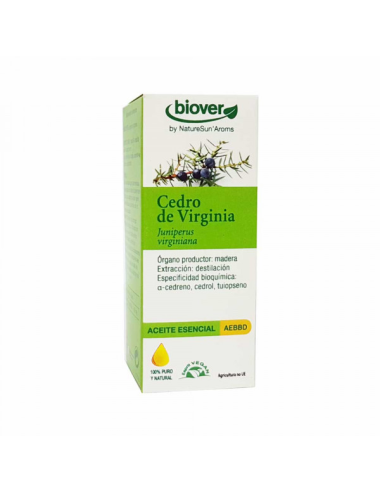 Aceite Esencial Cedro-Juniperus virginiana 10 ml Biover