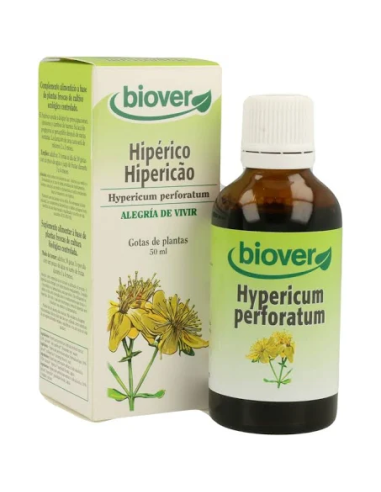 Tintura Hiperico-Hipericum perforatum Bio 50ml Biover