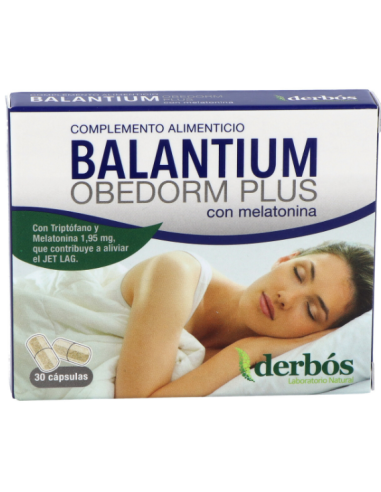 Balantium Obedorm Plus 30Cap. de Derbos
