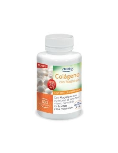Colageno Con Magnesio 180Comp. de Dietisa