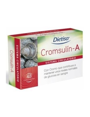 Cromsulin A (Diabetes) 48Comp de Dietisa