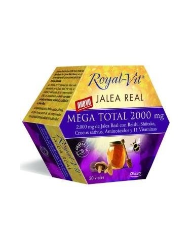 Jalea Real Royal Vit Mega Total 2000Mg. 20Amp de Dietisa
