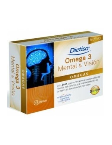 Omega 3 Mental Y Vision 45Perlas de Dietisa